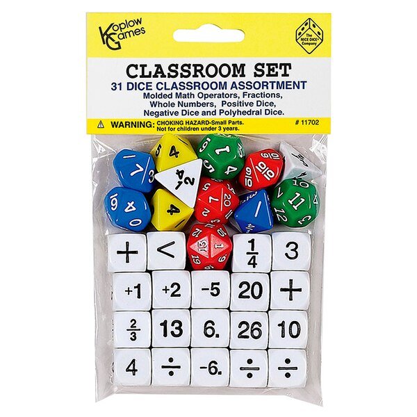 Classroom Dice Set, Koplow Games, Mfr#: 11702
